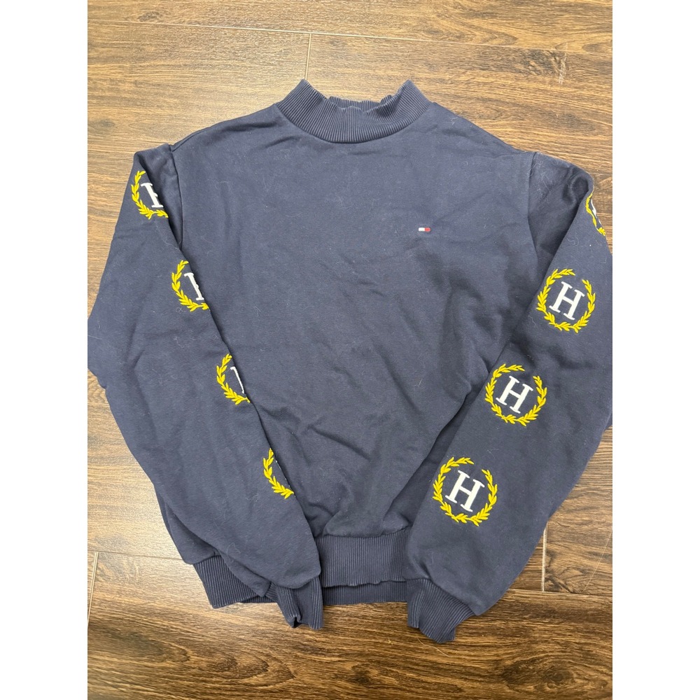 Tommy Hilfiger Laurel Wreath Sleeve Crewneck Sweatshirt‎